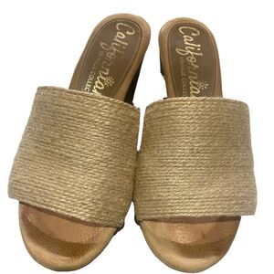 Californians Vintage Collection Women's  Jute Slip On Size 38 US 8.